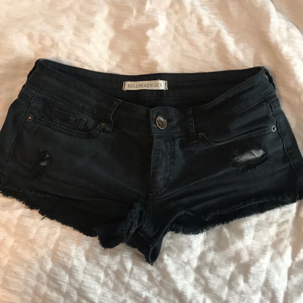 Black shorts